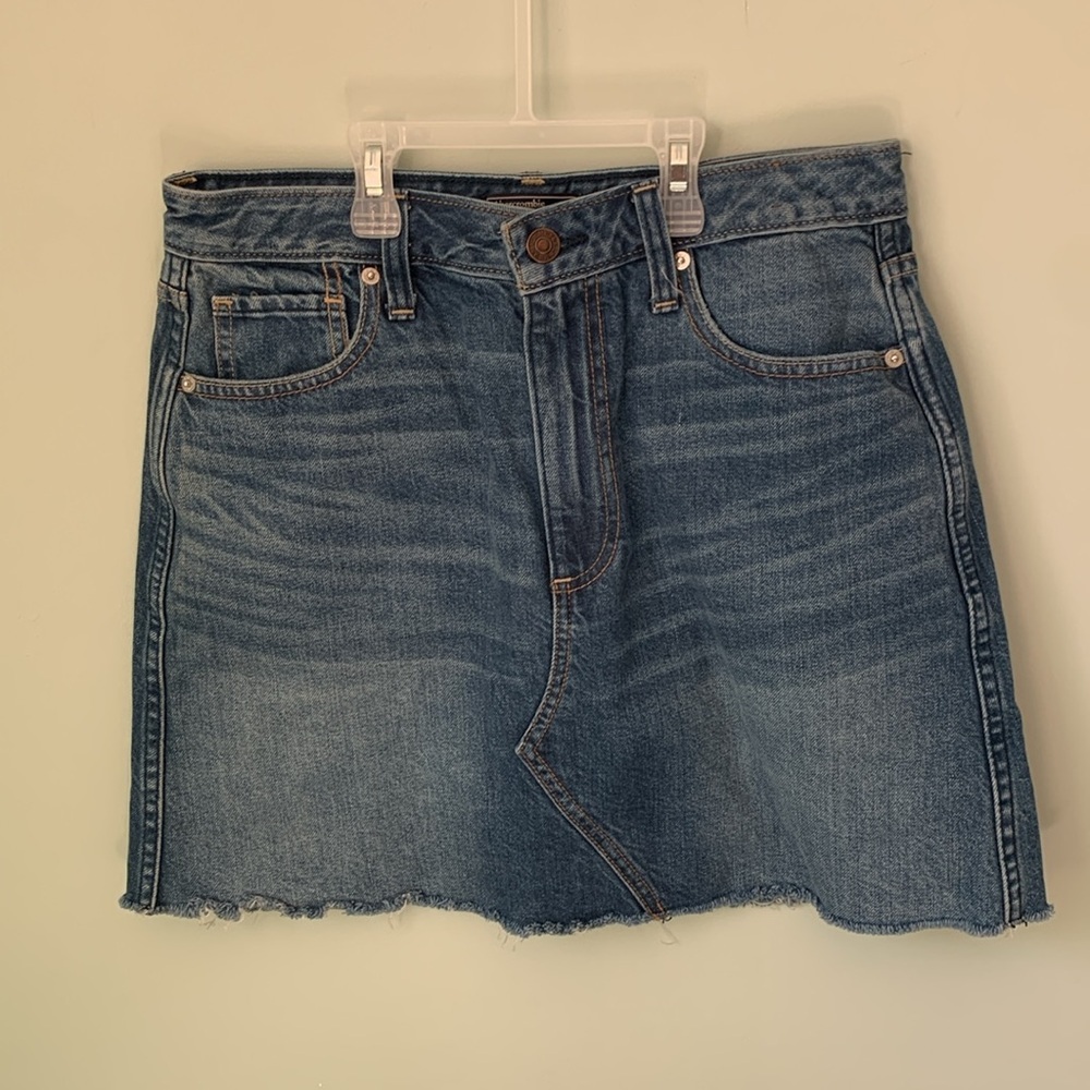 Abercrombie & Fitch Denim Mini Skirt - Picture 2 of 4
